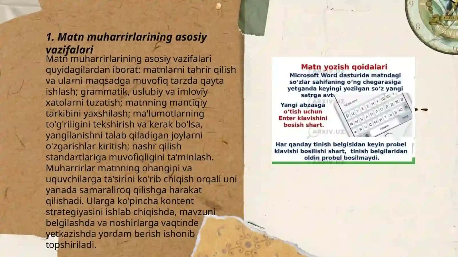 Matn muharrirlarining vazifa va imkoniyatlari 3