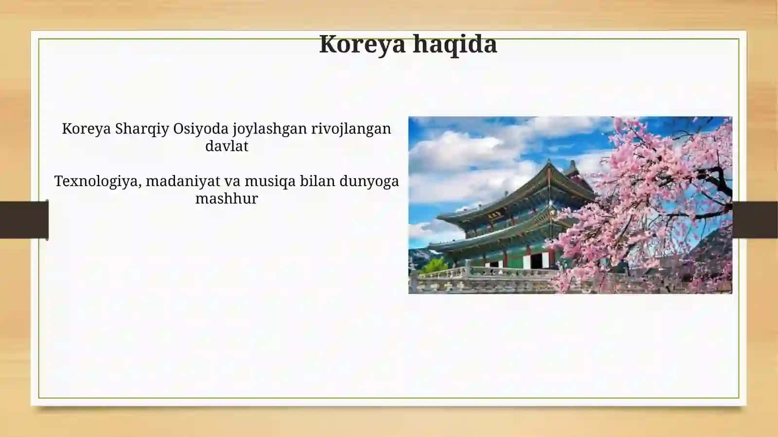 Koreya haqida va ularning mashhur popmusiqalari 3