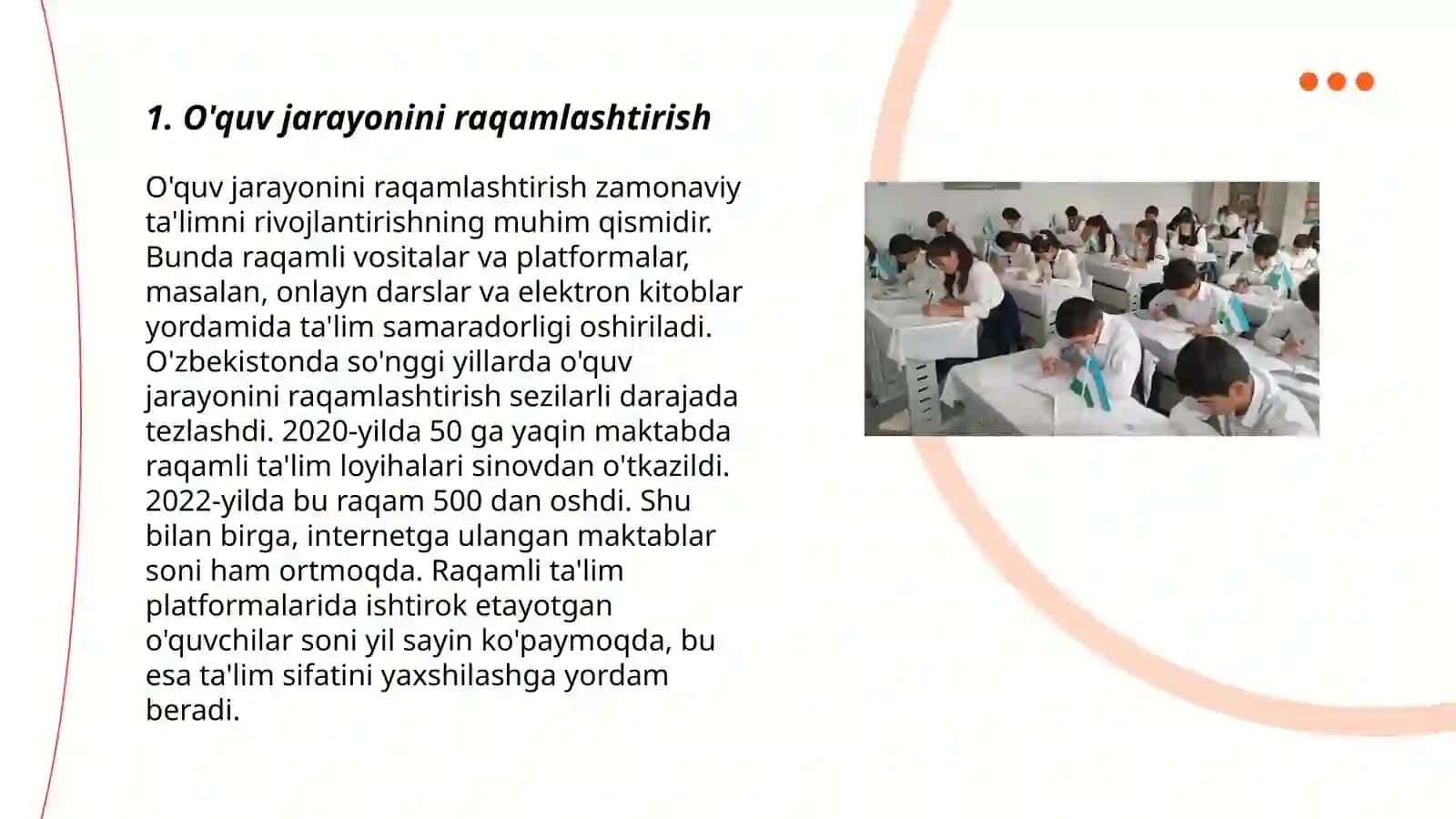 O'zbekiston Respublikasi Xalq ta'limi vazirining buyurug'i 3