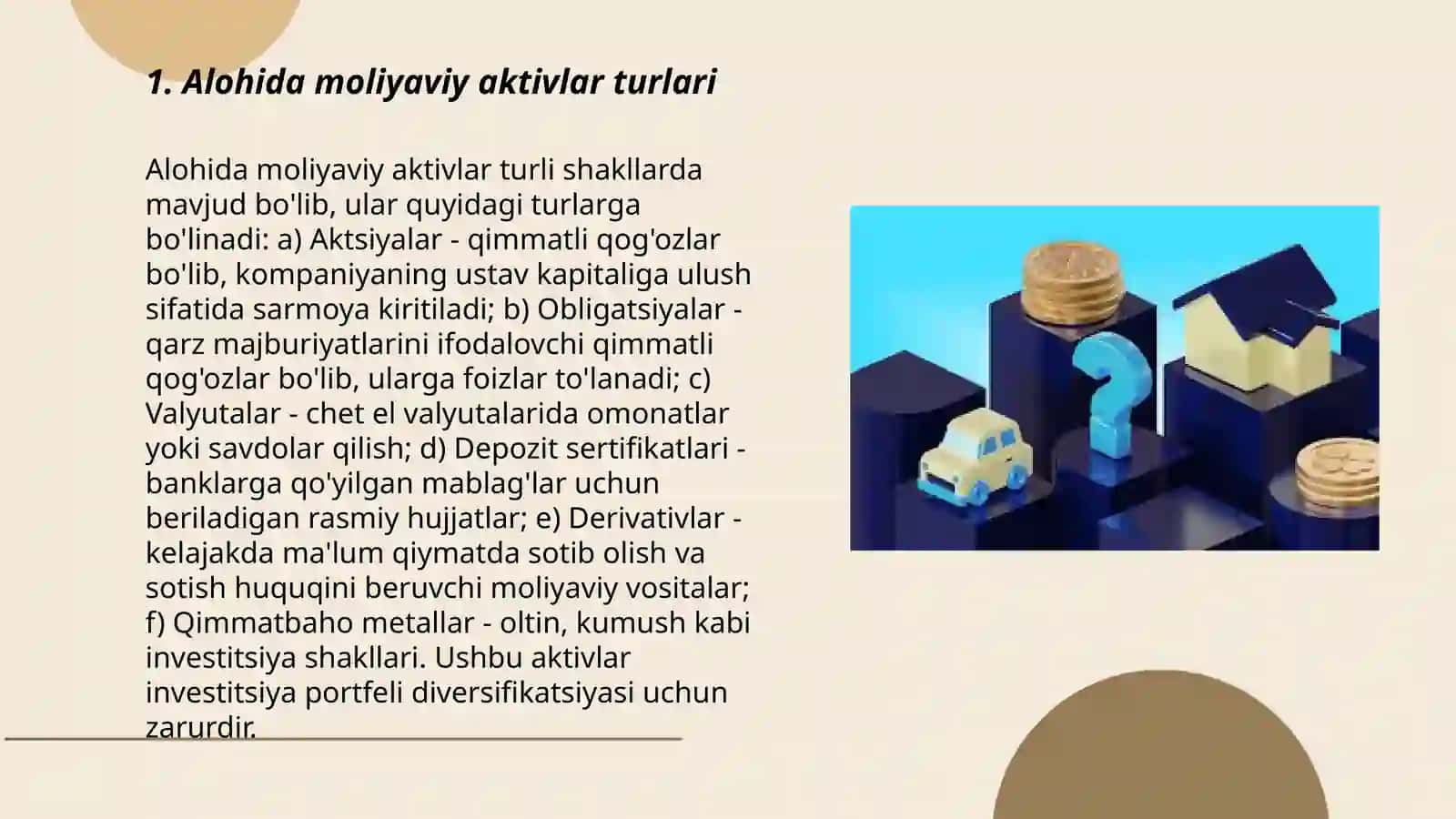 Alohida moliyaviy aktivning tarixiy davomiyligini hisoblash 3