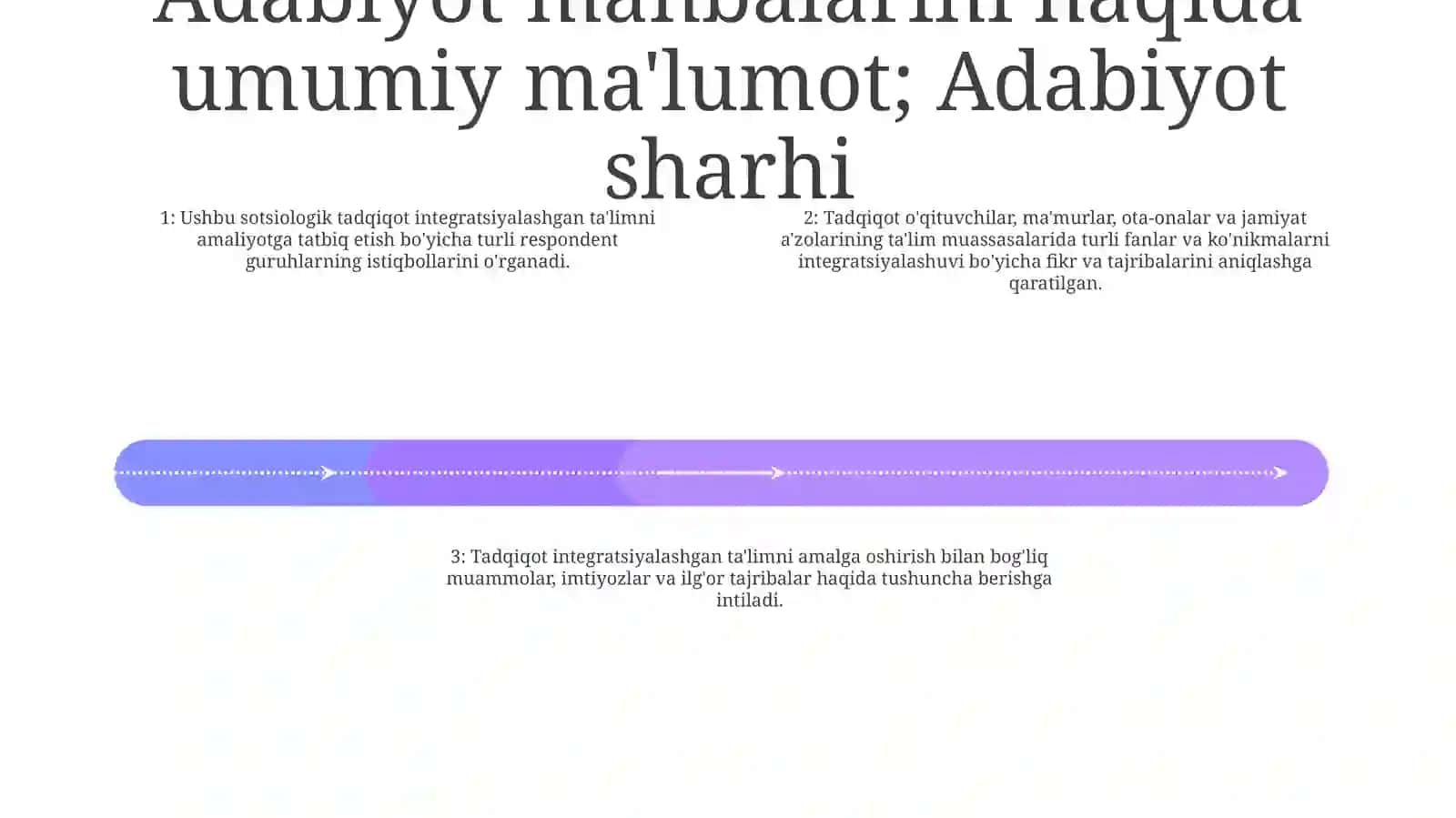 Integratsiyalashgan Ta'Limni Amalyotga Tadbiq Etish Bo'Yicha Turli Guruhlarga Mansub Respondentlarning Fikrlarini Aniqlashga Qaratilgan Sotsiologik Tadqiqotlar 3