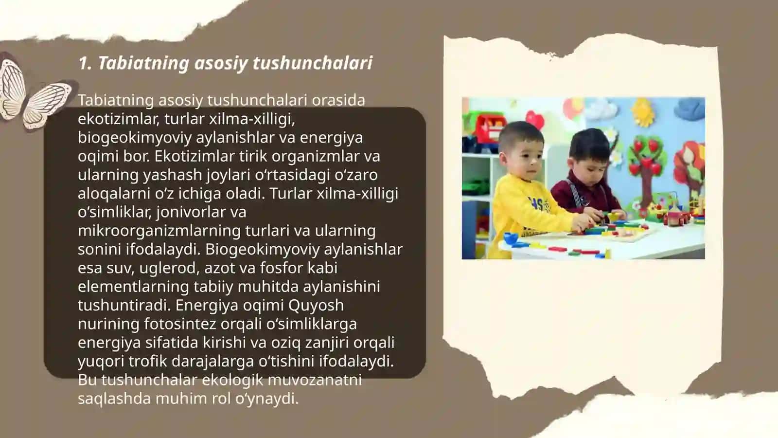 Maktabgacha yoshdagi bolalarni tabiat bilan tanishtirish boʻyicha davlat talablari 3