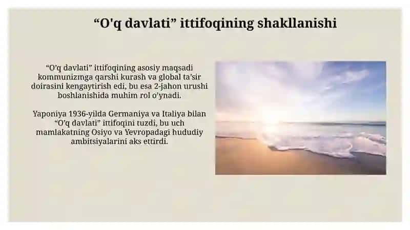 Tinch okeanida ikkinchi jahon urushini boshlanishi 3