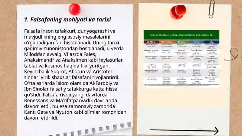Falsafaning mohiyatiga oid Sharq va ğarb mutafakkirlari tariflarini tasniflash 3
