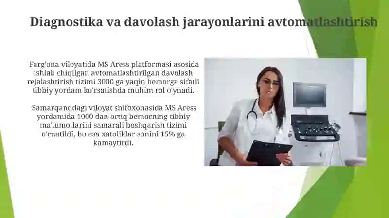 MS Aress Tibbiyot axborot tizimlar 3