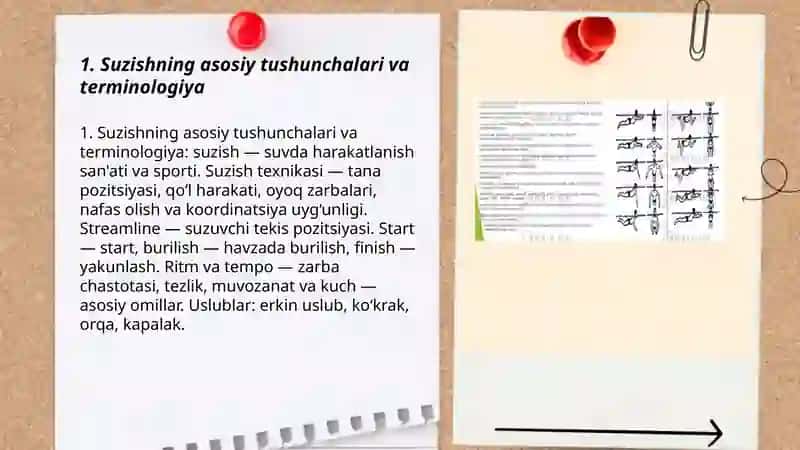 Sportcha suzish texnikasi asoslari 3