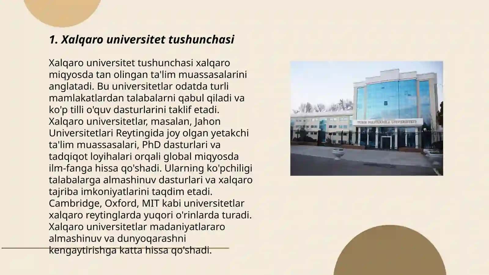 Xalqaro universitet tushunchasi 3