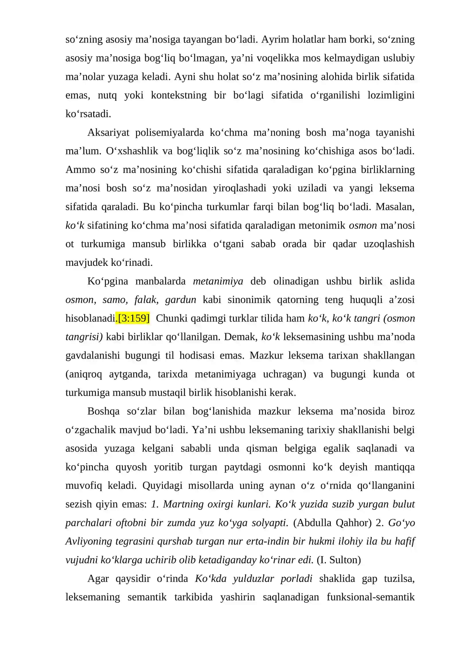 SO‘ZNING LEKSIK MA’NOSI VA VALENTLIK IMKONIYATI 3