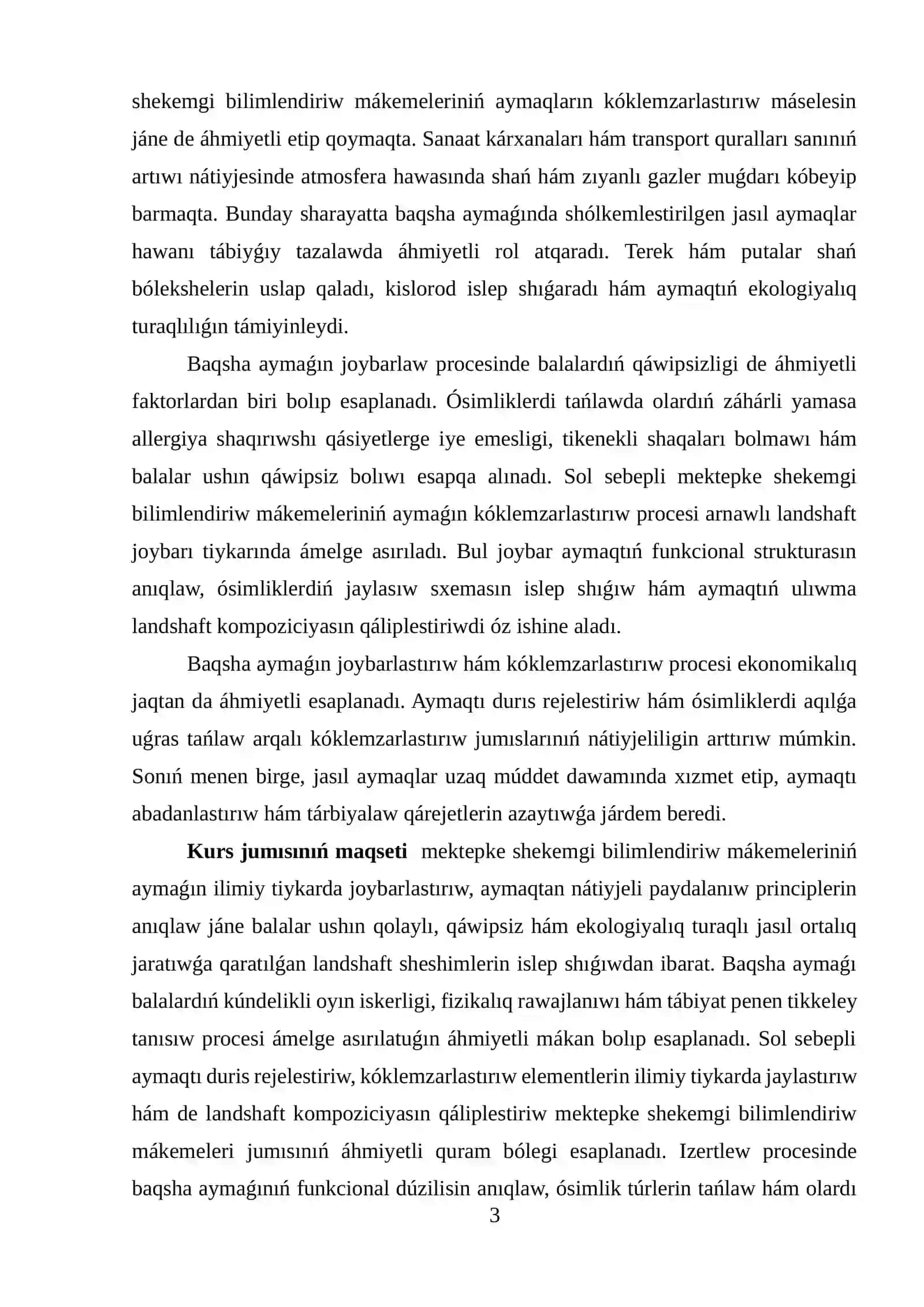 BAQSHALAR AYMAǴINIŃ LANDSHAFT REJELESTIRIW PRINCIPLERI 3