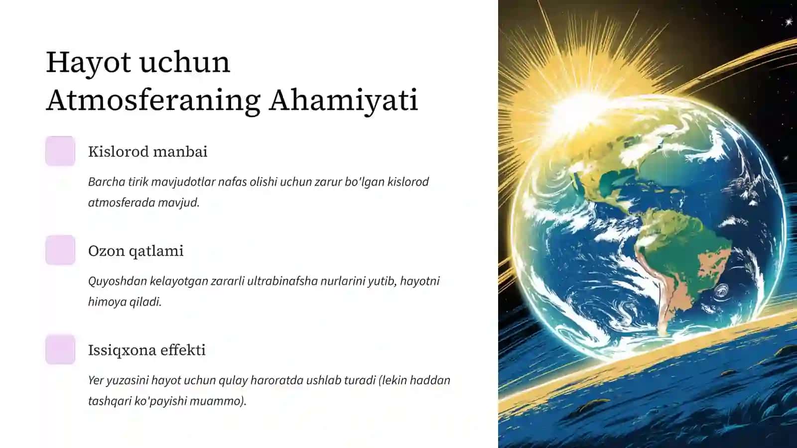 Atmosfera va Ob-havo: Hayot uchun Zarur Elementlar 3
