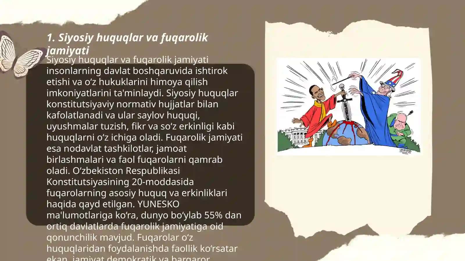 Siyosiy huquqlar va fuqarolik jamiyati 3