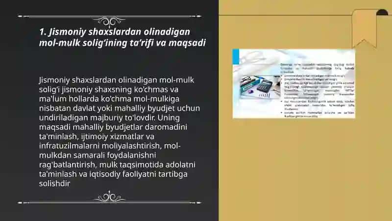 Jismoniy shaxslardan olinadigan mol-mulk soligʻi 3