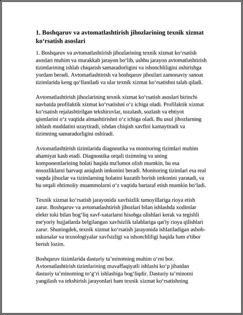 BOSHQARISH VOSITALARI VA AVTOMATLASHTIRISH JIHOZLARNING EKSPULATATSIYASI 3