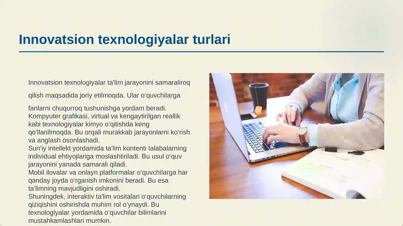 KIMYO O‘QITISHDA INNOVATSION VA AXBOROT TEXNOLOGIYALARINI QO‘LLASH 3