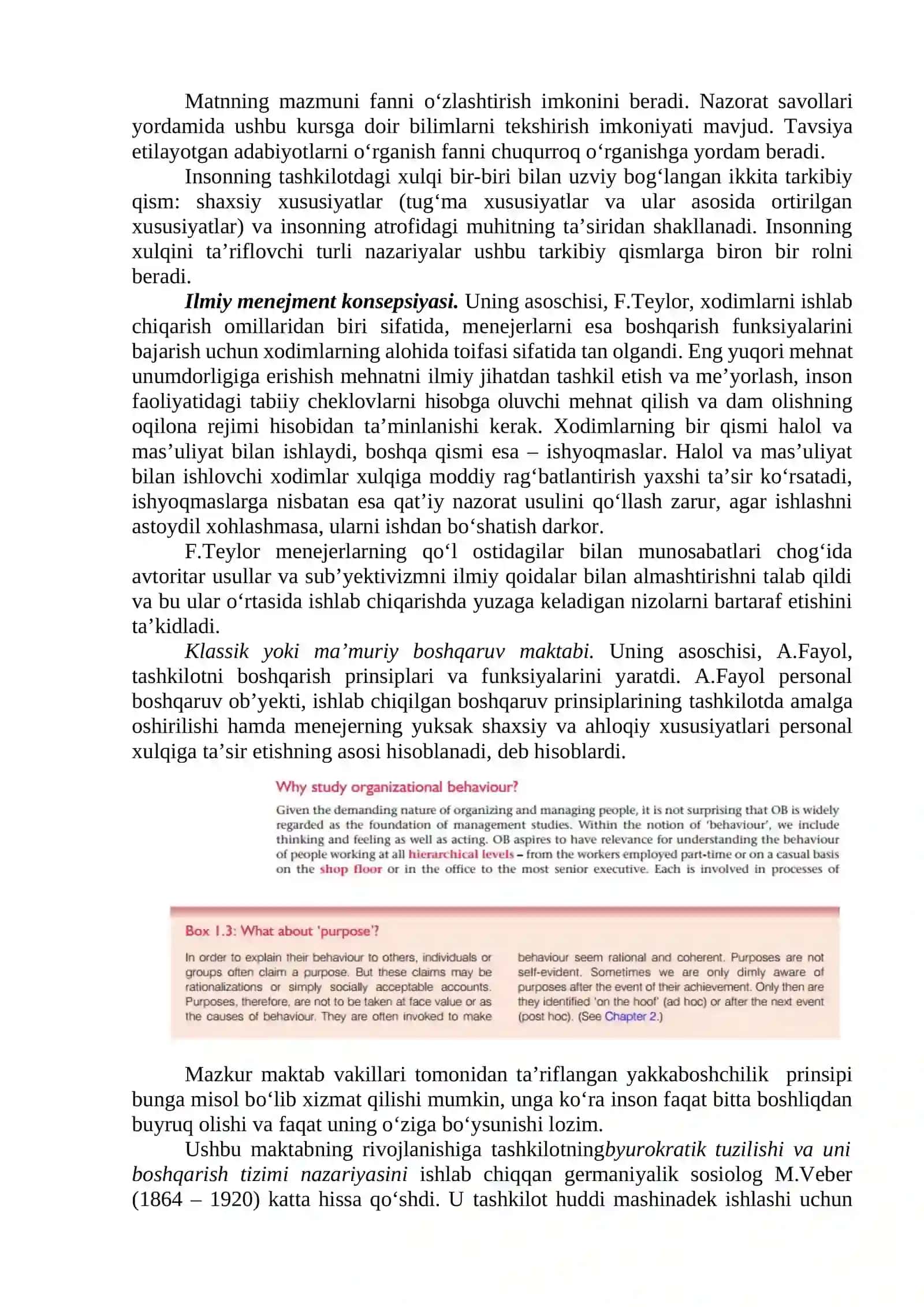 Tashkiliy xulqning nazariy asoslari 3