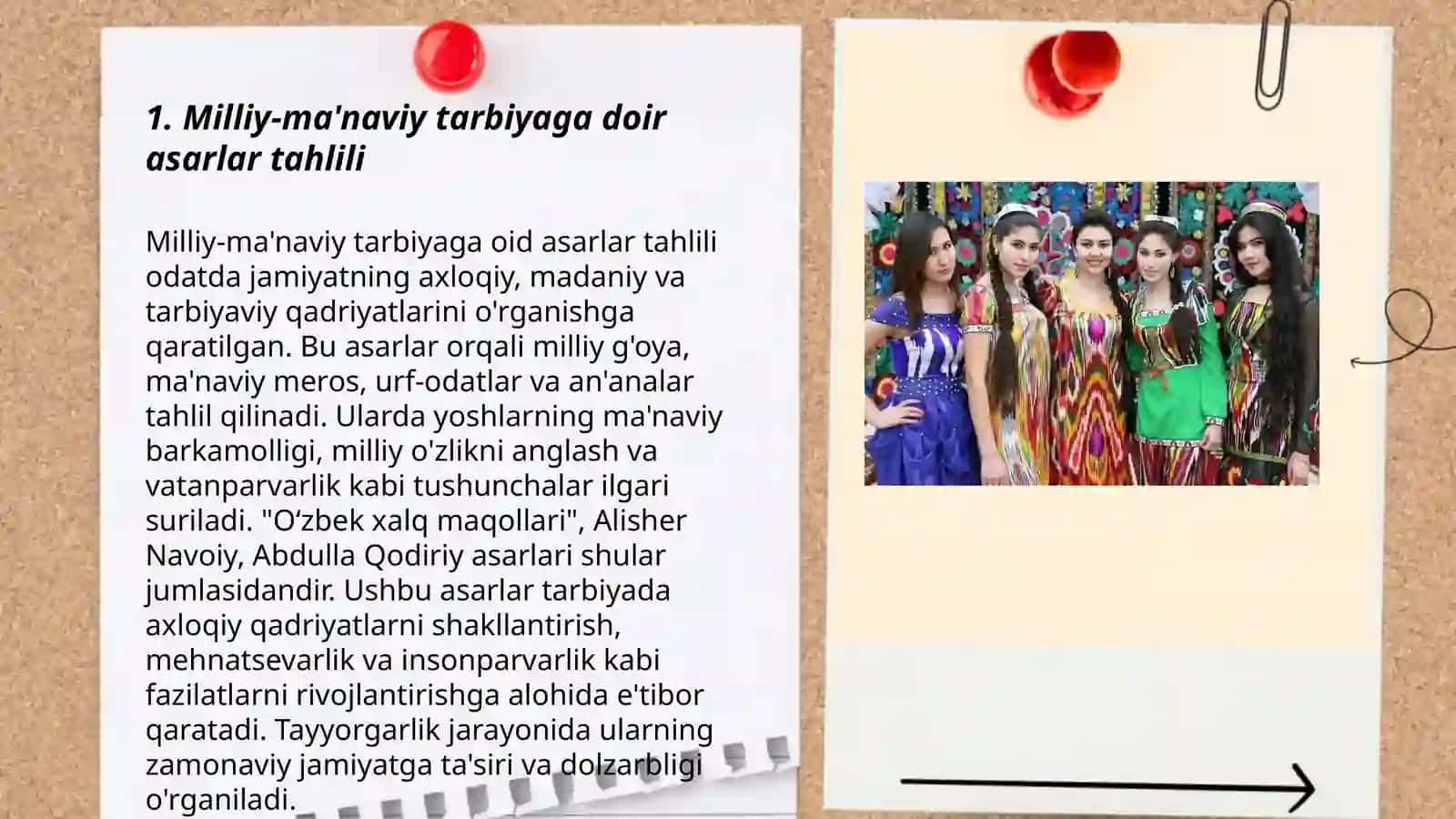 Mustabid tuzum davri o'zbek ziyolilari asarlarida milliy-ma'naviy tarbiya masalalari 3