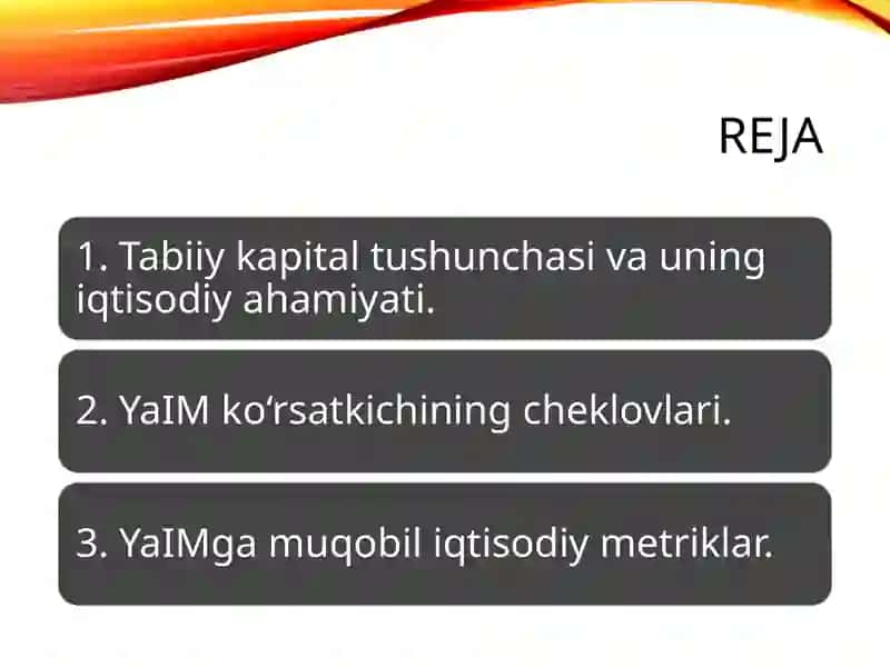 Tabiiy kapitalni baholashning iqtisodiy metriklari 3