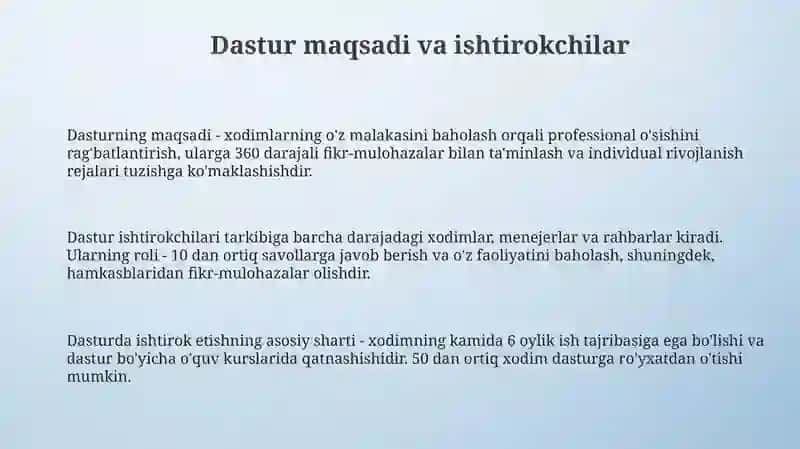 Egra baholash dasturi 3