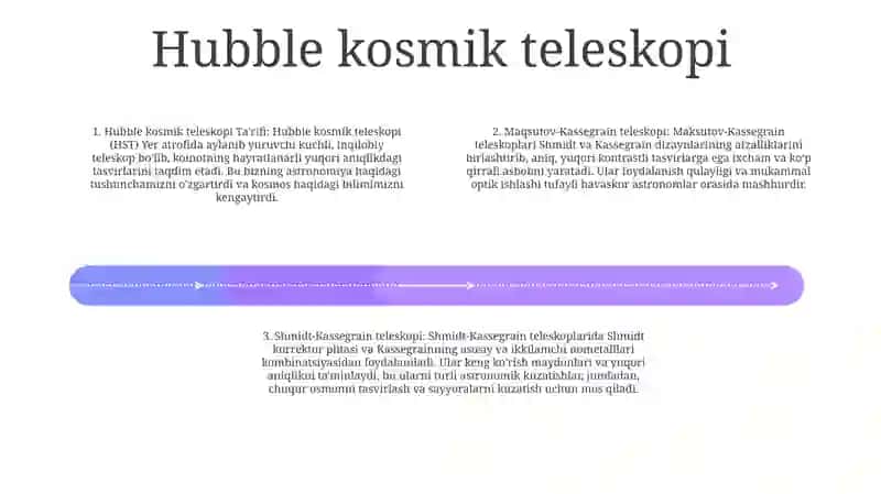 Zamonaviy Teleskoplar 3
