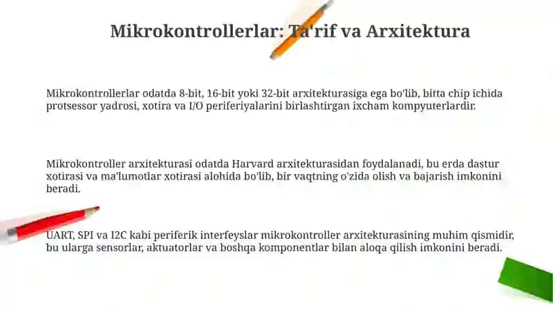 Mikrokontrollerlar 3