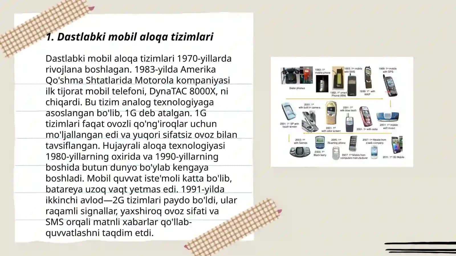 Dastlabki mobil aloqa tizimlari 3