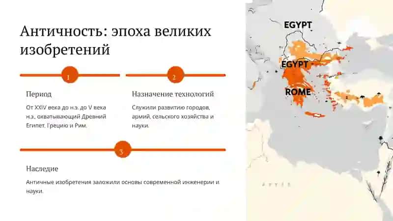 Технологии античного времени 3