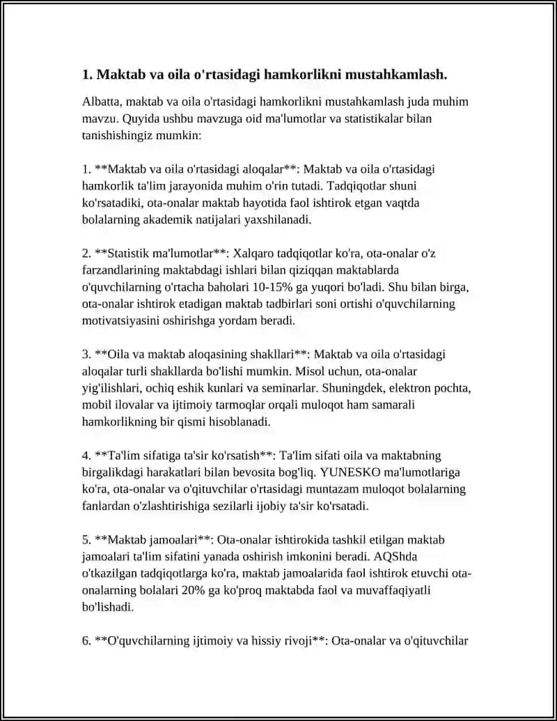 MAKTAB VA OILA INTEGRATSIYASI 3