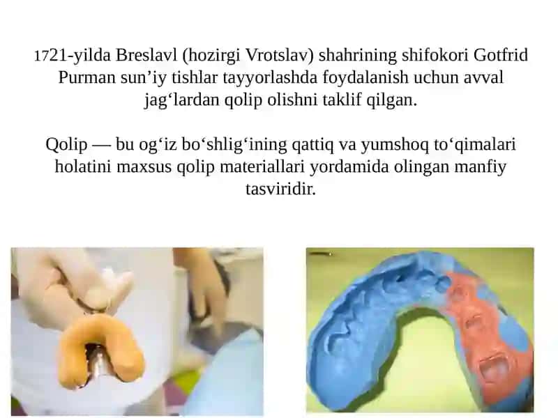 Modellar, modellarning tasnifi. Maksadlari bo'yicha modellarning turlari. Gipsli modellar (ishlaydig 3