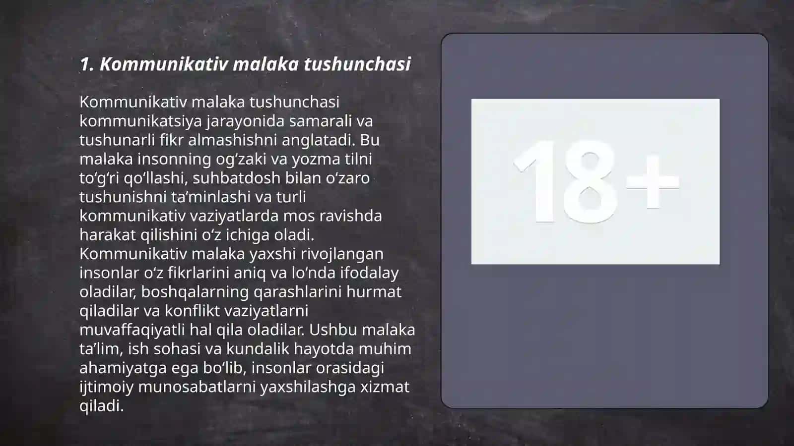 Kommunikativ malaka va tasiri ko'rsatish takd va pedagogik takd haqida tushuncha 3
