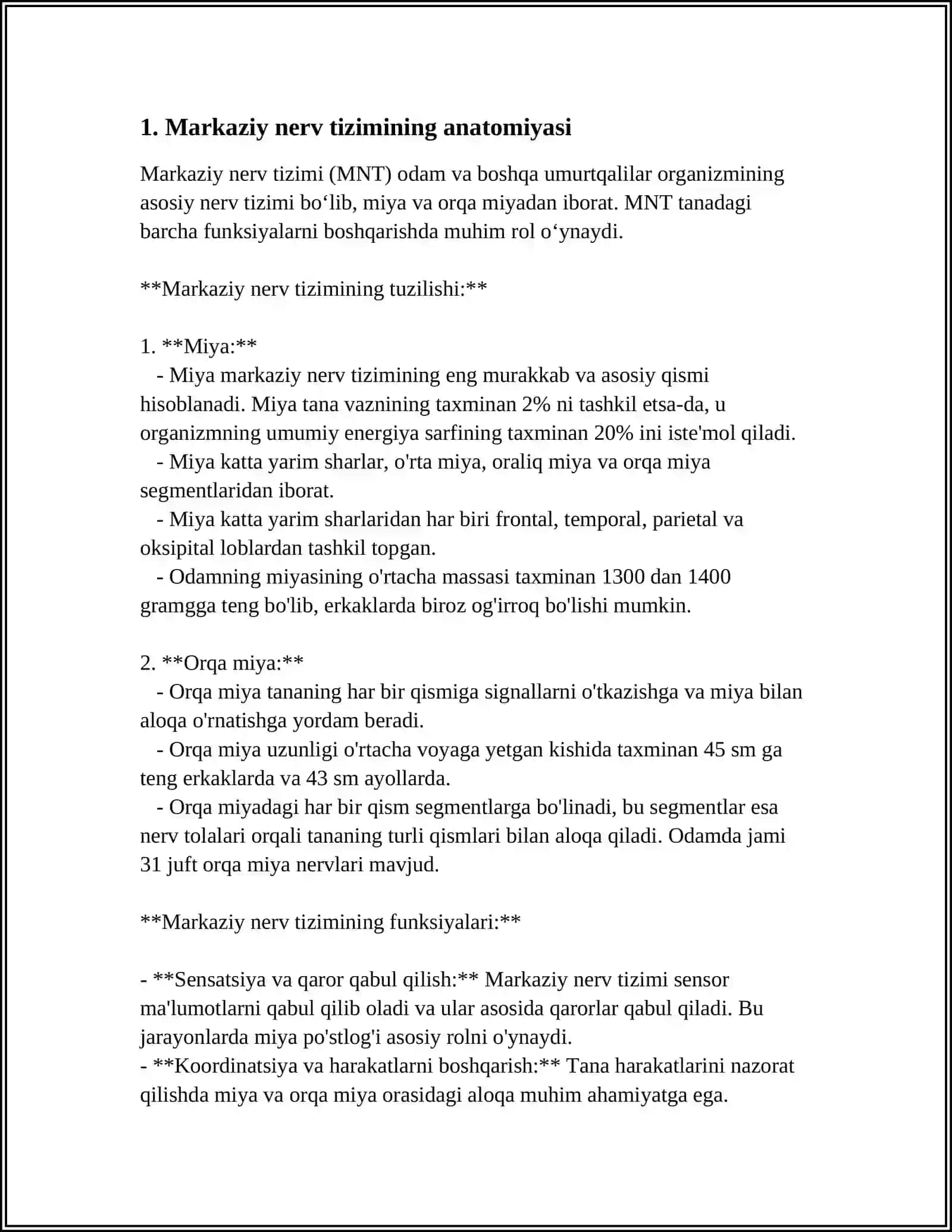 NEYROONKOLOGIYA MARKAZIY NERV SISTEMASI ONKOLOGIK KASALLIKLARI 3