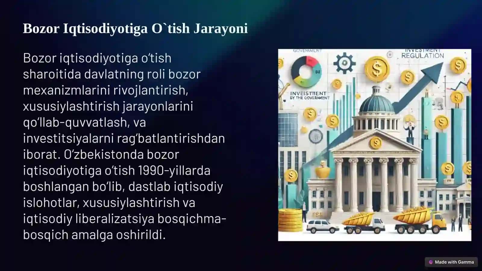 Investitsion faoliyatni tartibga solish 3