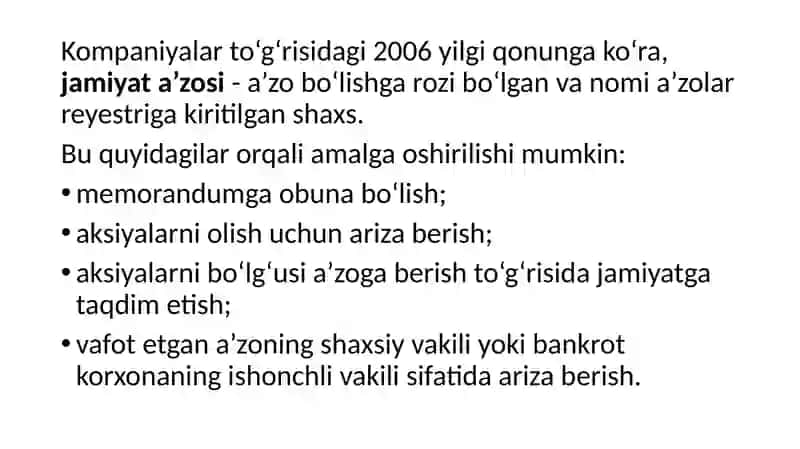 Kapitalvakompaniya moliyalashtirish 3