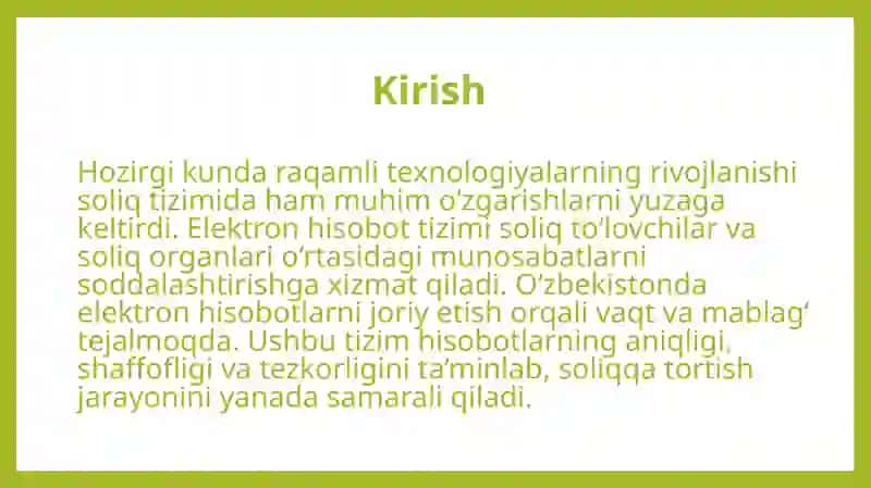 Elektron hisobot va uni jo‘natish tartibi 3