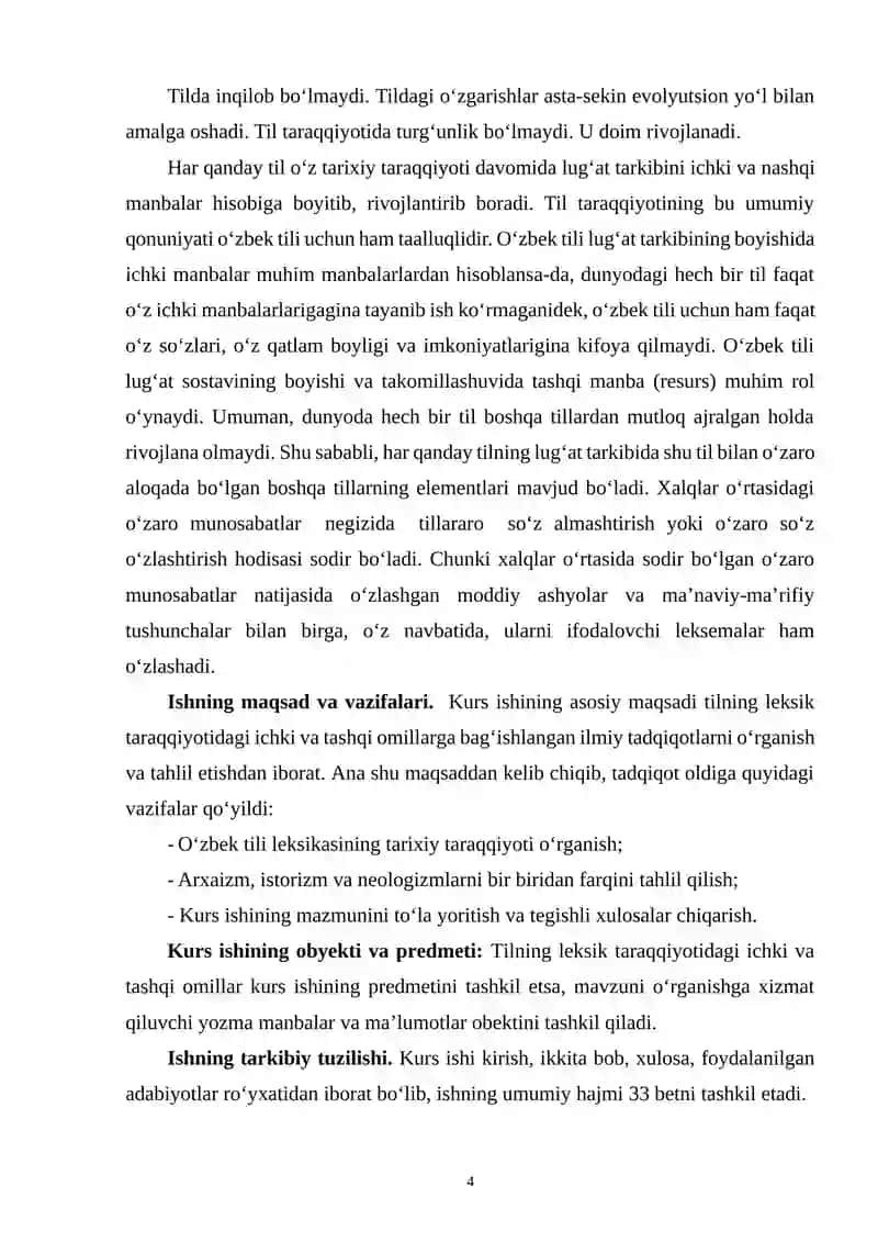 O‘zbek Tili Leksikasining Tarixiy Taraqqiyoti 3