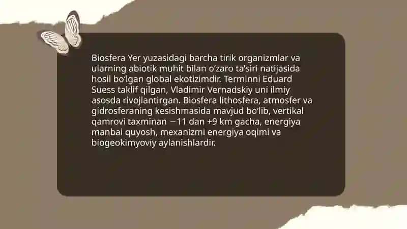 Biosfera 3