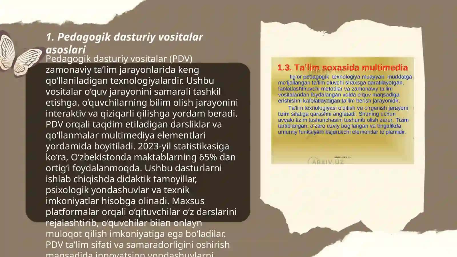 Pedagogik dasturiy vositalarini loyihalash 3