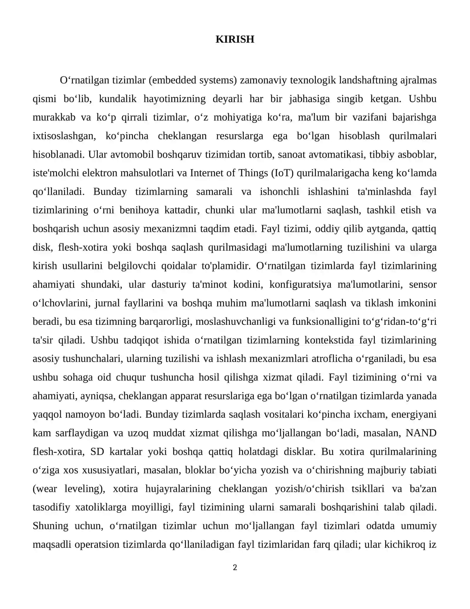 Fayl tizimining asosiy tushunchalari 3