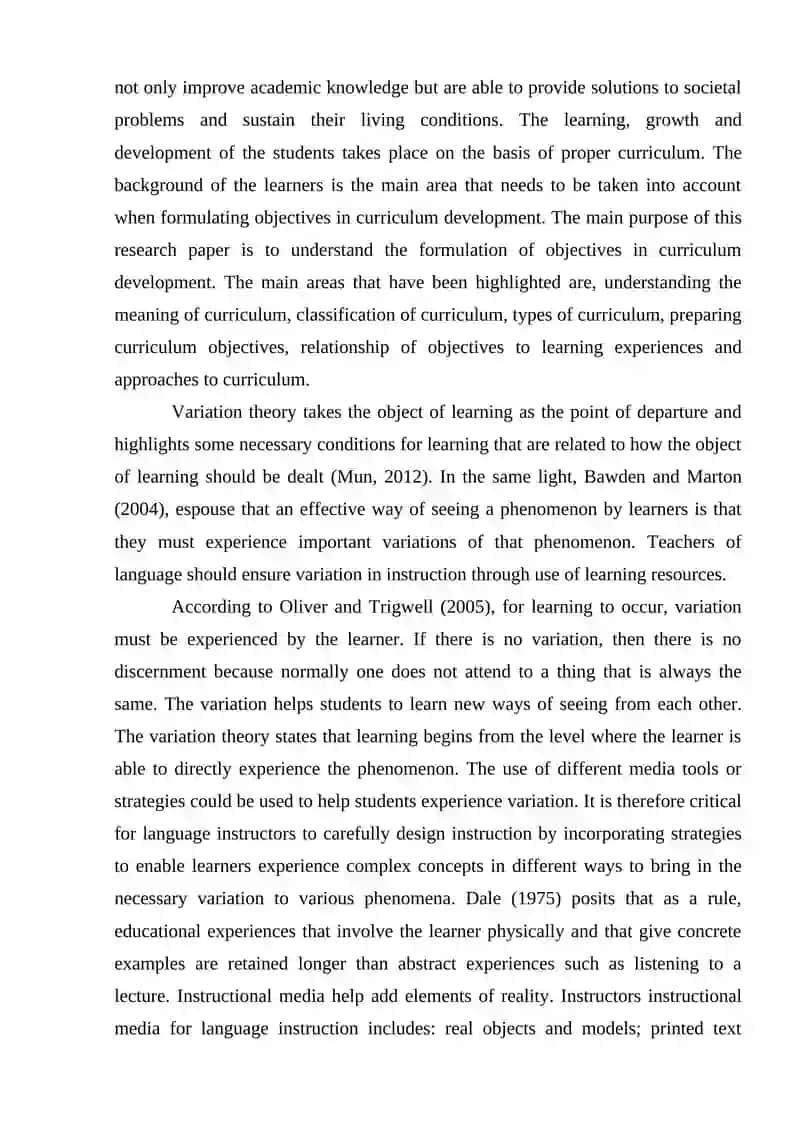 Criteria of Objectives, Task and Material Selection in Accordance with Educational Establishment Demands 3