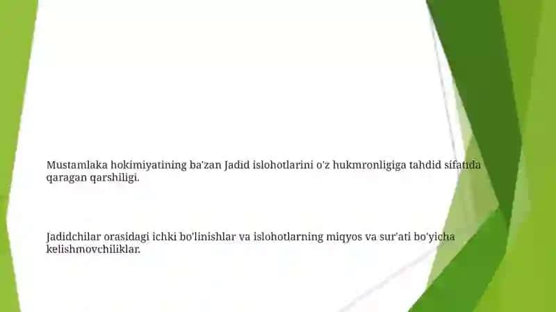 Jadid marifatparvarlarining o‘lka itjtimoiy hayotida tutgan o‘rni 3