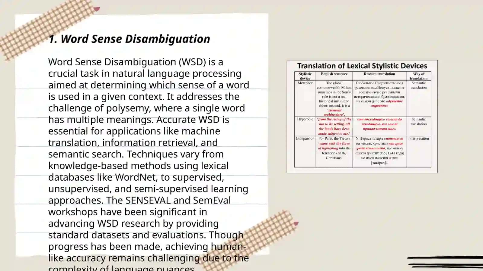 Word Sense Disambiguation 3