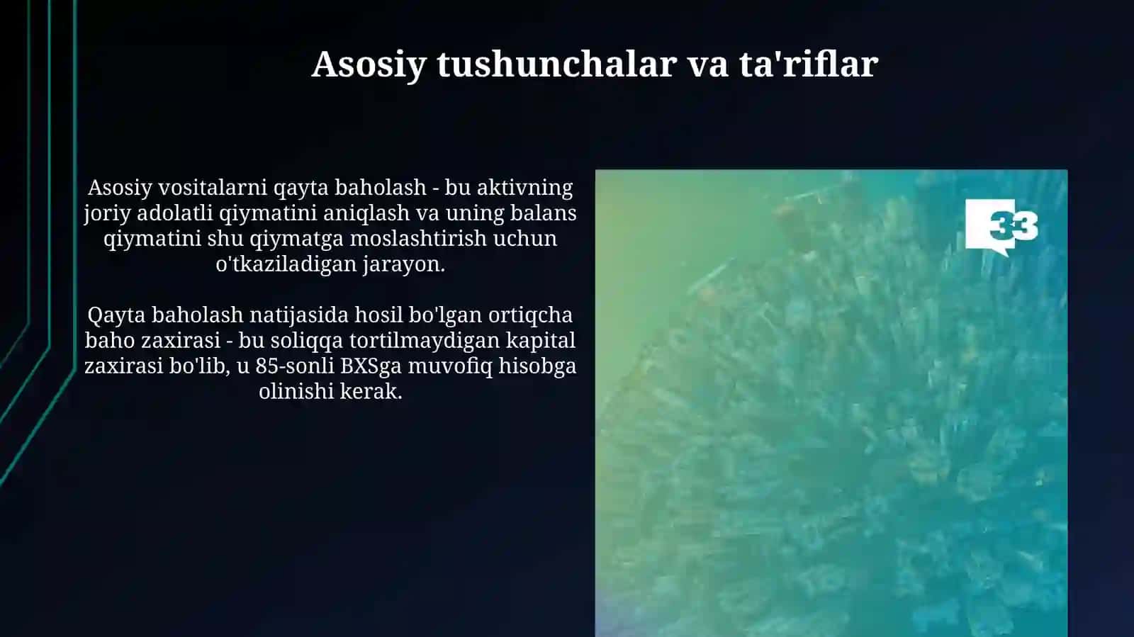 Asosiy vositalarni qayta baholash 3