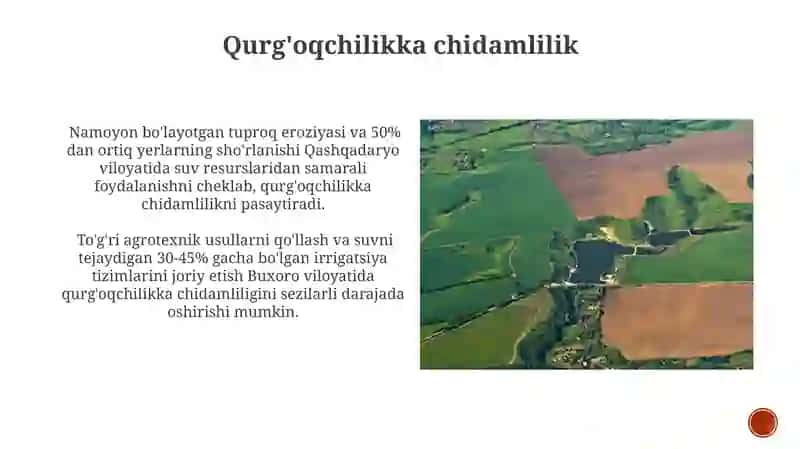 Sug'oriladigan yerlarning geomorfologik va gidrogeologik sharoitlari 3