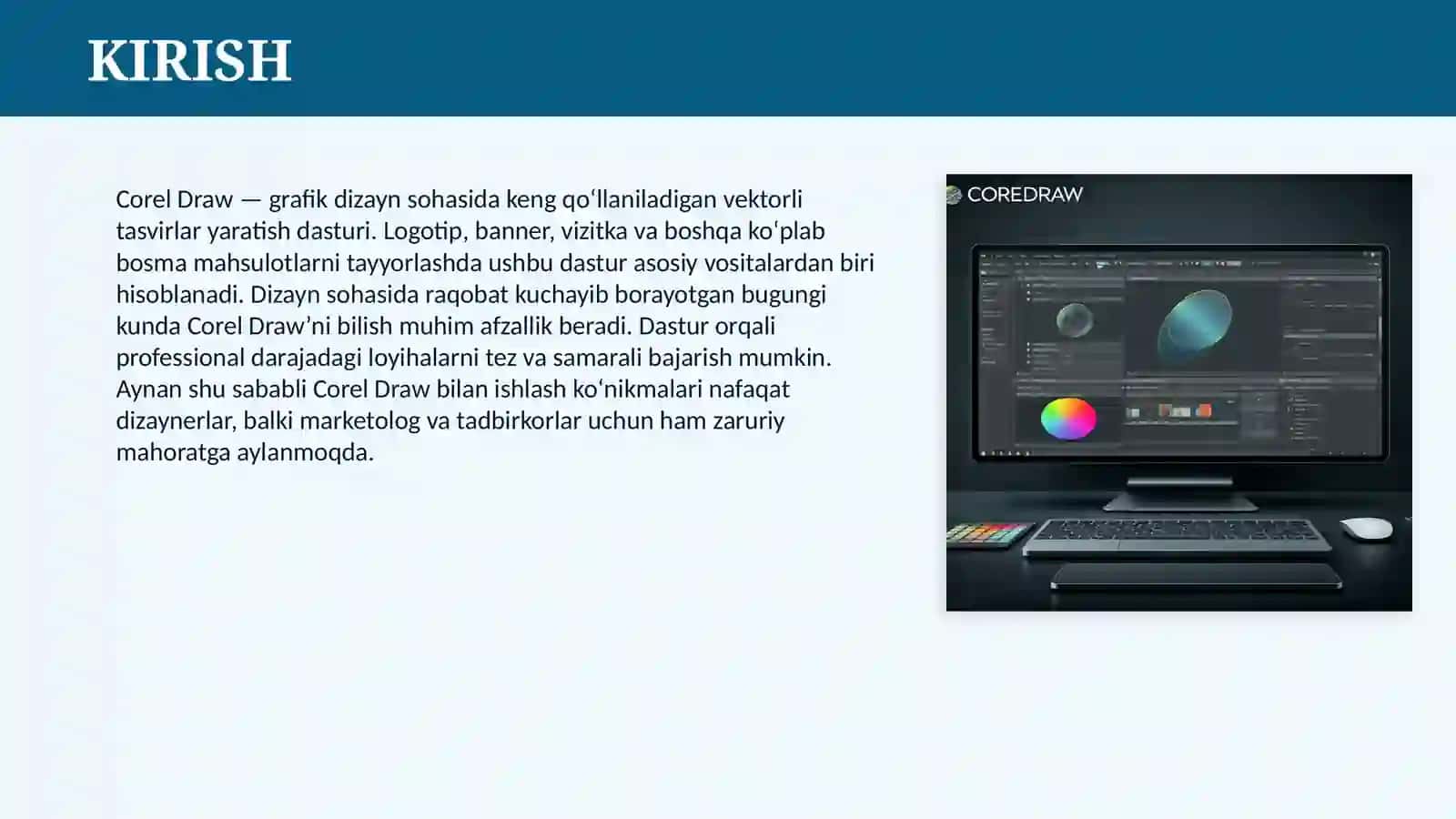 COREL DRAW DASTURI 3