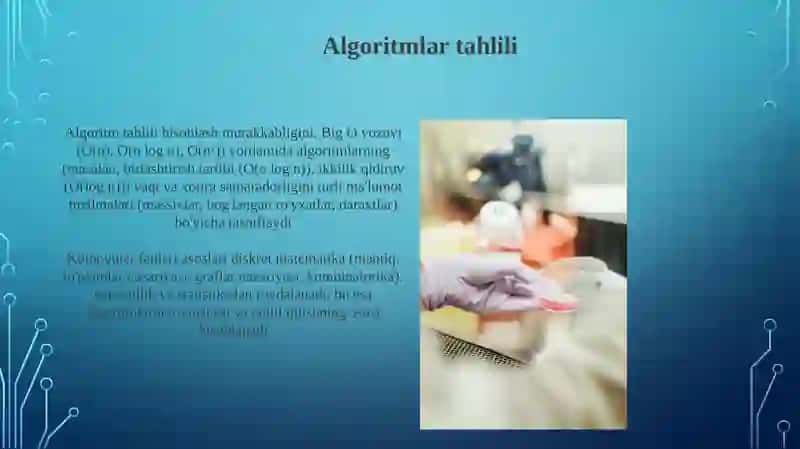 Informatikaning nazariy asoslari faniga kirish 3