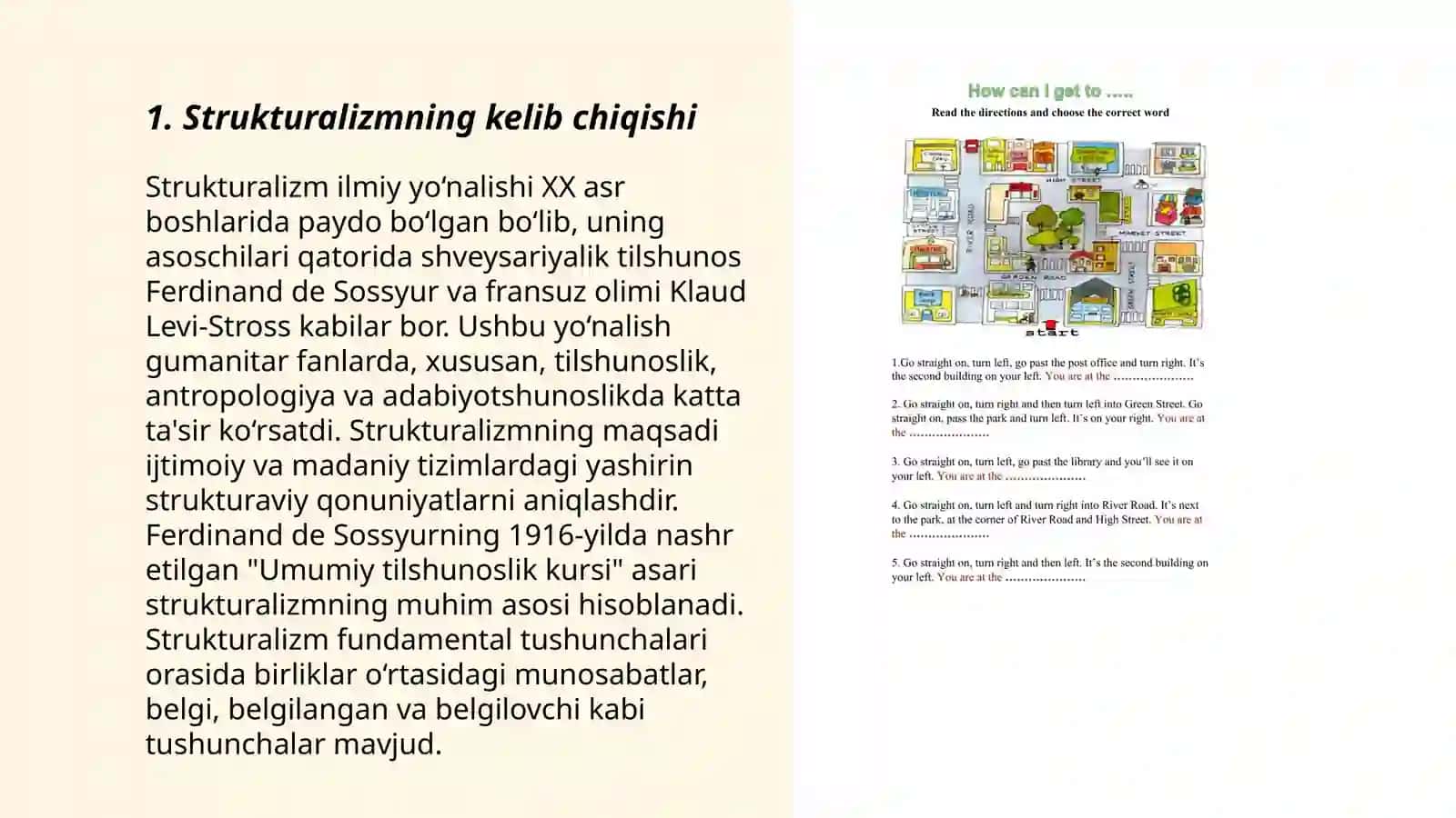 Strukturalizm va uning yoʻnalishlari 3