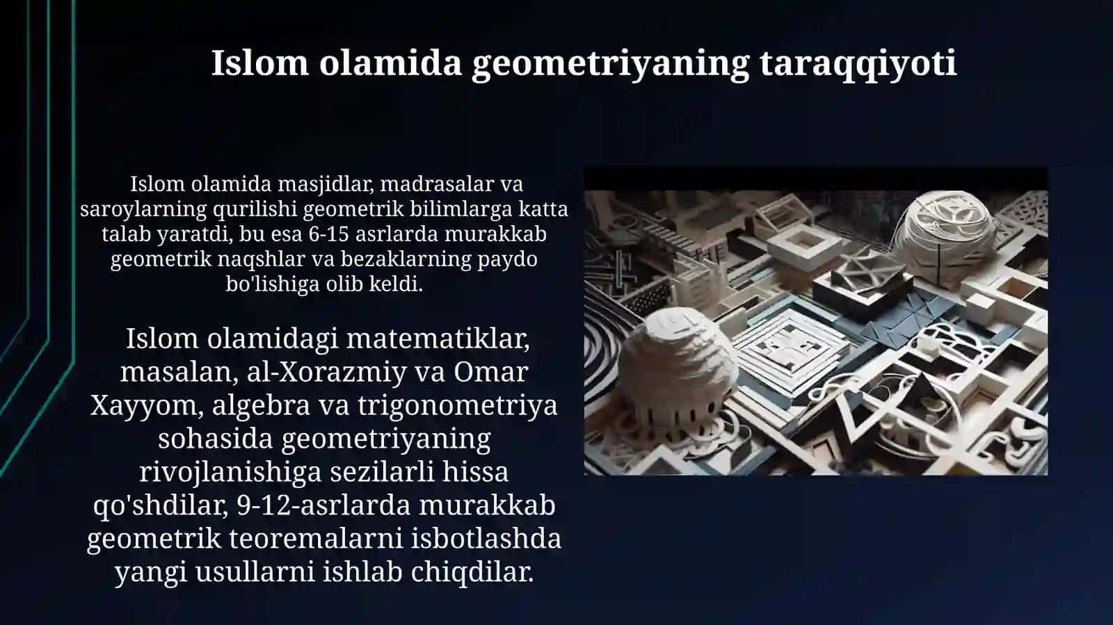 Geometriyaning vujudga kelishi xaqida qisqacha tarixiy maʼlimot 3