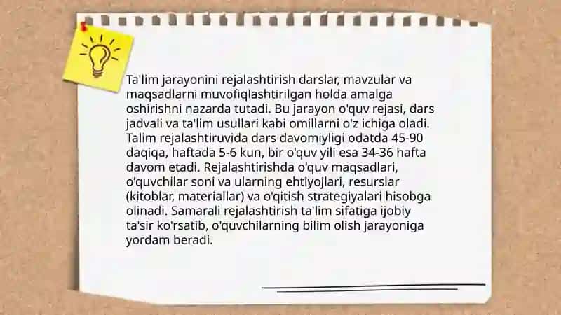 Tarbiya jarayonida o‘qituvchining asosiy vazifalari va mas'uliyati 3