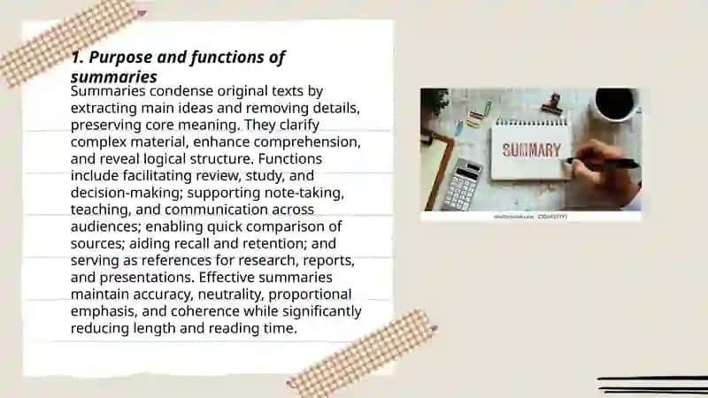 Summary writing 3