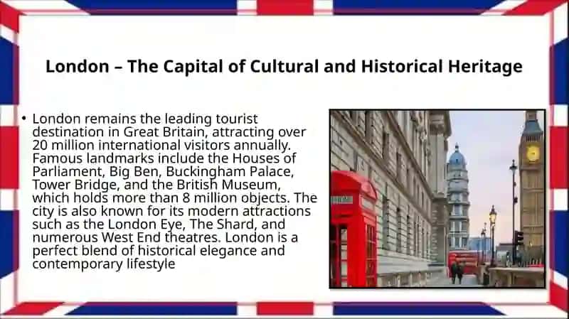 Popular tourist destination in Great Britain 3