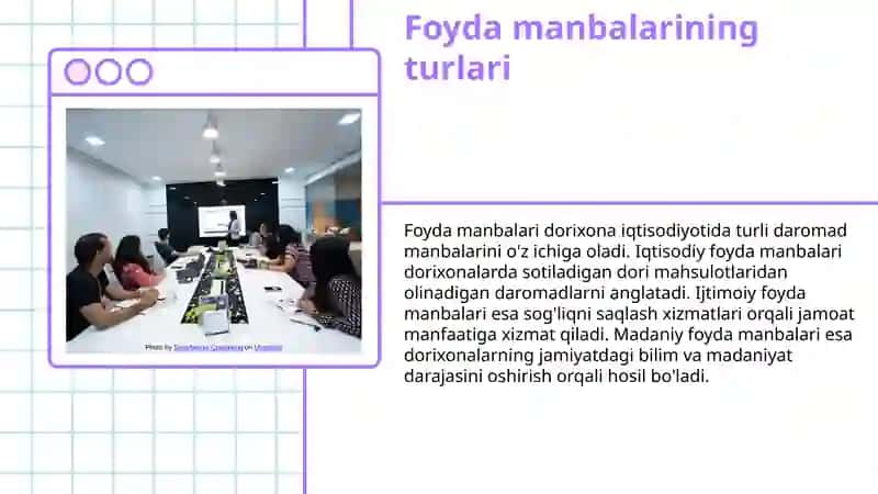 Dorixona iqtisodiyotida foydaning taqsimlanishi 3